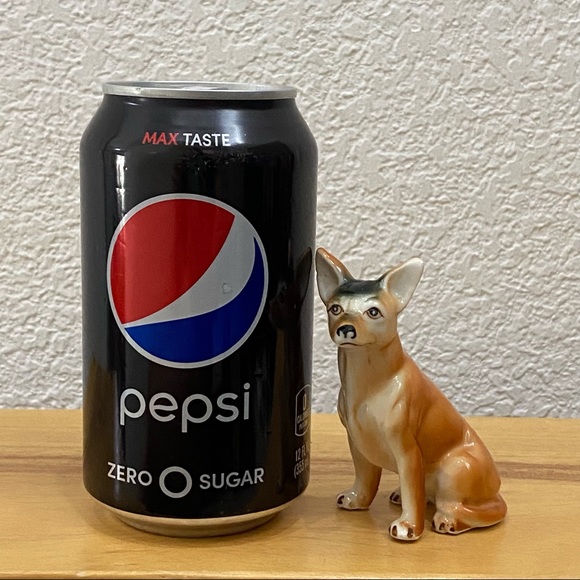 Vintage Bone China 3.25” Chihuahua Dog Figurine - Picture 3 of 13